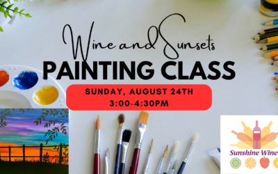 Wine and Sunsets Painting Class