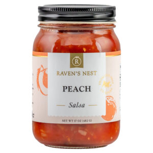 Raven's Nest Peach Salsa